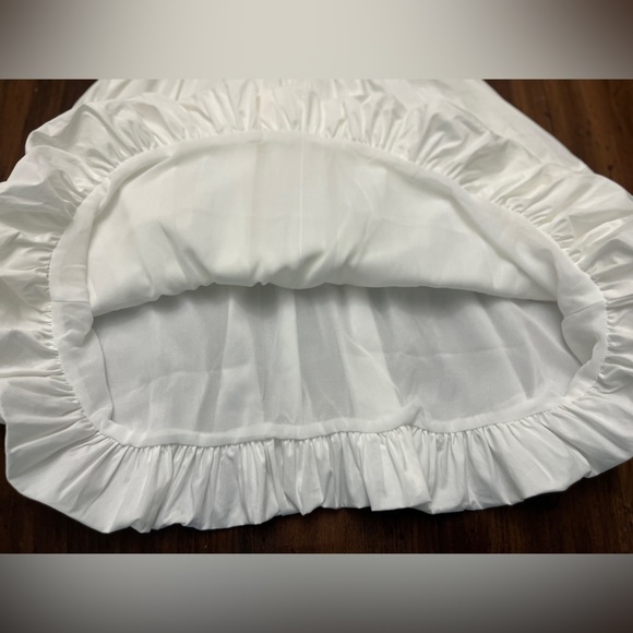 Cinq A Sept Mini Effie Dress Size 4 White Bubble Sundress Bridal Summer Chic NWT - Picture 9 of 16